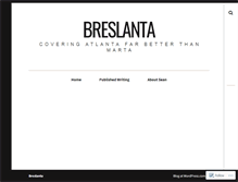 Tablet Screenshot of breslanta.com